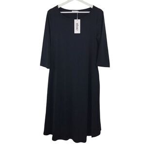 ‎Missky fit and flair black dress